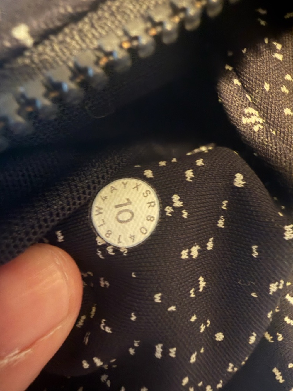 Lululemon Define Jacket Black Speckled 10 - Picture 4 of 6